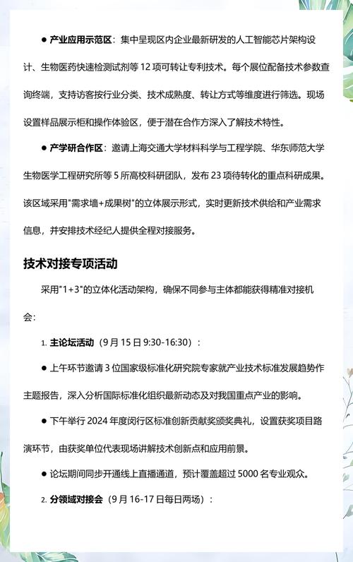 闵行区标准技术转让厂家活动方案